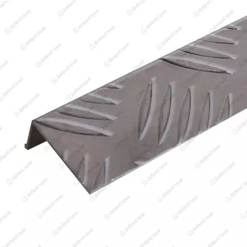 Угол алюминиевый Квинтет 40*40*1,5мм 1м рельефный