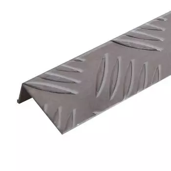 Угол алюминиевый рельефный Квинтет 60х30х1,5мм, 2м