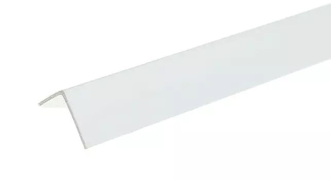 Угол арочный "Идеал" 20х12мм 2,7м Белый