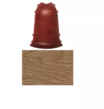 Угол нар. К55 Дуб коньячный-206 (2 шт.ф/п) с крепл.