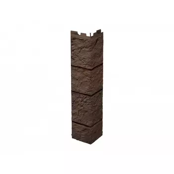 Угол наружный ТН "Песчаник", Тёмно-коричневый