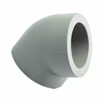 Угольник 45 град. 50 мм PPR