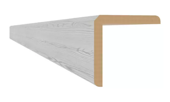 Угол универсальный МДФ Stella 2700*24*24 Exclusive Ясень Выбеленный