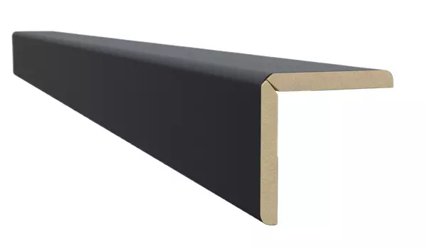 Угол универсальный МДФ Stella 2700*24*24 Black Lead