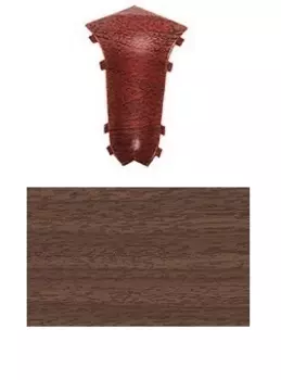 Угол внут. К55 Орех темный-293 (2 шт.ф/п)