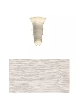 Угол внут. К-П55-1 Дуб айсберг-230 (2 шт.ф/п)