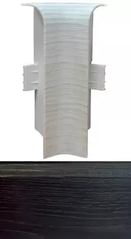 Угол внутренний STRONG 80М Дуб Серена графит (2 шт)