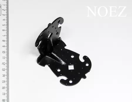 Уголок 70-70-60-У черный матовый