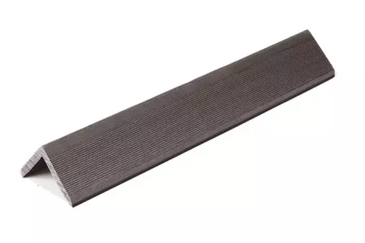 Уголок ДПК Винтаж 50х50х3000мм цвет венге