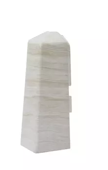 Уголок наружный к плинтусу Salag NG80 28 клен патино