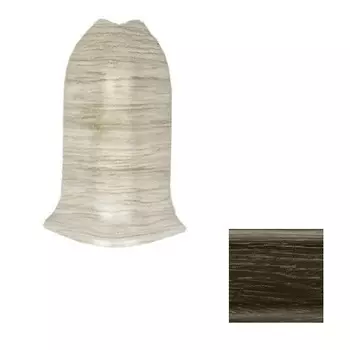 Уголок наружный к плинтусу Salag NG80 86 дуб горелый