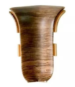 Уголок внутренний к плинтусу Salag NGF56 19 дуб старый