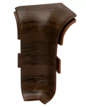 Уголок внутренний к плинтусу Salag NGF56 23 орех модена