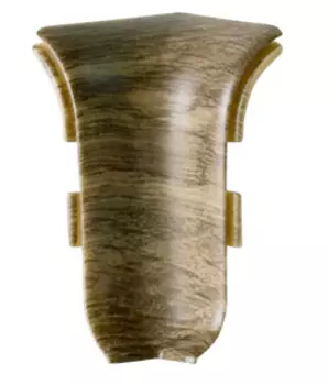 Уголок внутренний к плинтусу Salag NGF56 50 дуб польский