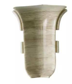 Уголок внутренний к плинтусу Salag NGF56 63 груша денвер