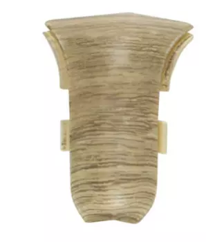 Уголок внутренний к плинтусу Salag NGF56 77 дуб каньоно