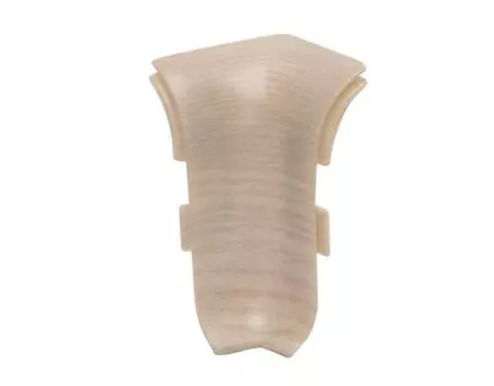 Уголок внутренний к плинтусу Salag NGF56 79 ясень пастель