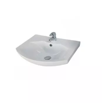 Умывальник пьедестальный Classic 65 ВКС белый S1