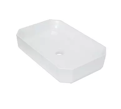 Умывальник накладной Line 55 белый S1
