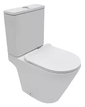 Унитаз-компакт Costabell H1016 605х370х800 мм, сиденье дюропласт, микролифт, быстросъем