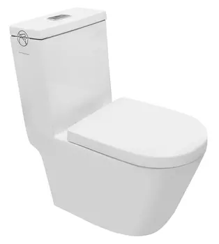 Унитаз-монолит SLS TC-58175H, 650x365x790 мм