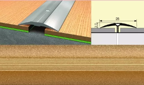 Универсальный стык 28мм 0,9 золото