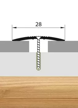Универсальный стык 28мм 1,35 сосна