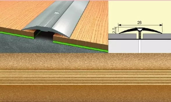 Универсальный стык 28мм 1,8 золото