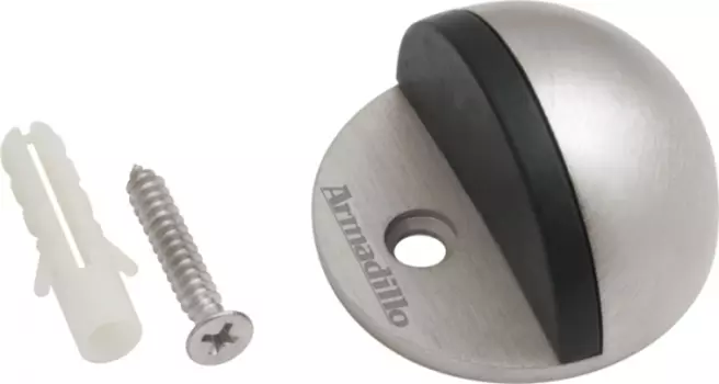 Упор дверной напольный DH003ZA SN, никель матовый