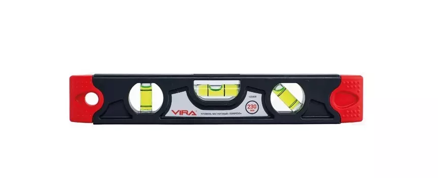 Уровень Vira торпедо магнитный 230 мм