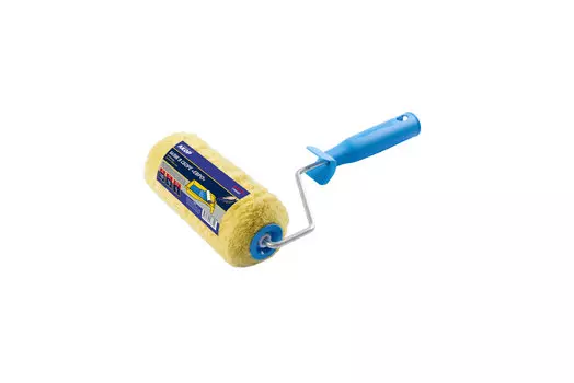 Валик Евро 180 мм, диаметр 6 мм, жёлтый ворс, полиэстер