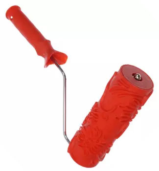 Валик фактурный, эффект "Цветочный луг", 180мм Китай