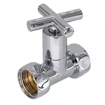 Вентиль прямой 1х3/4" г/г для п/с хром СТМ ТЕРМО