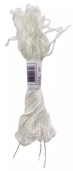 Веревка 2,5мм, рыболовная крученая, 3 пряди, капрон, 20м