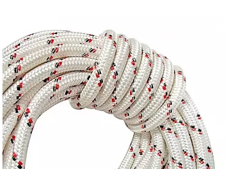 Веревка 8 мм, хозяйственная, плетеная с сердечником, 16 прядей, 20м