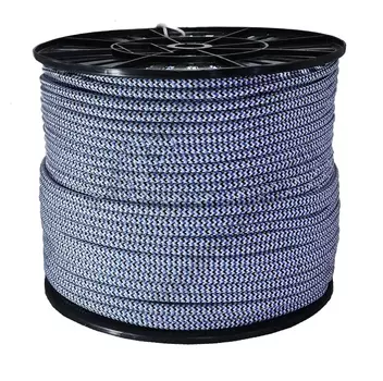 Веревка d=8 мм, плетеная, полиамидная, 24-прядная