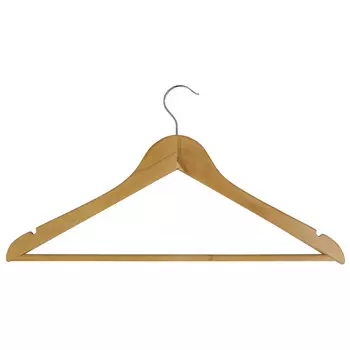 Вешалка деревянная Рыжий кот W2-P-Eco с перекладиной