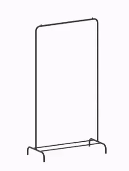 Вешалка гардеробная "Радуга 1" Черный
