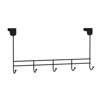Вешалка надверная "Нота 5" Черный