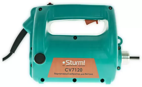 Вибратор глубинный Sturm CV7120 2000 Вт, вал 4 м