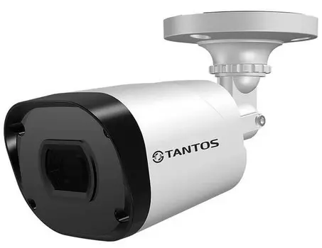 Видеокамера TSc-Pe2HDf уличная цилиндрическая универсальная UVC (AHD, TVI, CVI, CVBS) с ИК подсветко