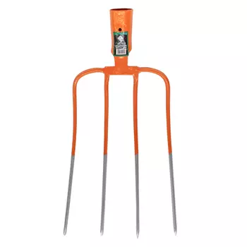 Вилы стальные с 4 зубьями