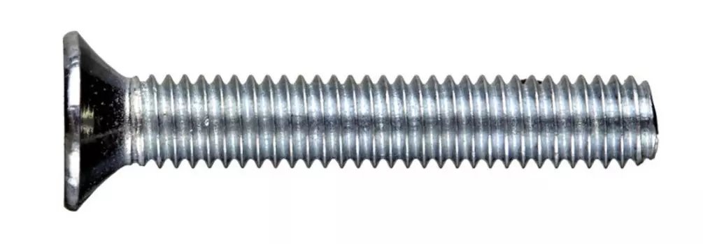 Винт 8*20 мм с потайной головкой DIN965, оцинкованный, 10 шт