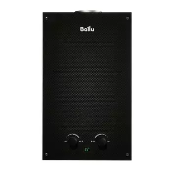 Водонагреватель газовый Ballu GWH 10 Fiery Glass Carbon