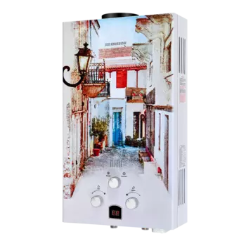 Водонагреватель газовый проточный бытовой EDISSON E 20 GD (Лиссабон)