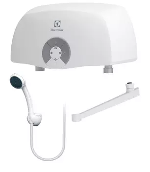Водонагреватель проточный Electrolux SMARTFIX 6.5 TS 6,5кВт, душ+кран