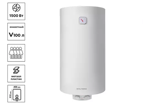 Водонагреватель Royal Thermo RWH 100 Heatronic DryHeat, эмаль