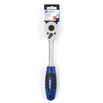 Вороток-трещотка Кобальт 1/2" 250 мм, 45 зубьев, флажковый переключатель