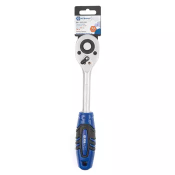 Вороток-трещотка Кобальт 1/2" 250 мм, 24 зуба, флажковый переключатель