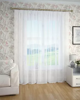 Вуаль Белая 300*260 T101-01